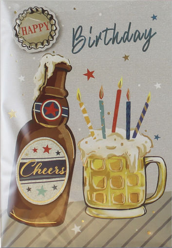 Picture of HAPPY BIRTHDAY CARD BEER